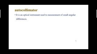 autocollimator in metrology [upl. by Matteo]