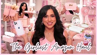 A VERY GIRLY AMAZON SHOPPPING SPREE BEAUTYampFASHION ITEMS [upl. by Corie]