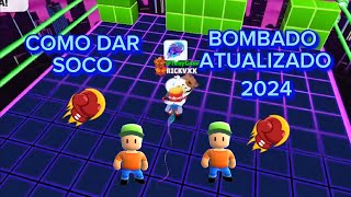 TUTORIAL COMO DAR SOCO BOMBADO STUMBLE GUYS ATUALIZADO 2024 stumbleguys [upl. by Millur]