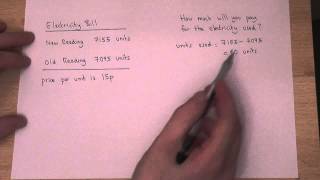 Reading and Calculating electricity bills efficiently [upl. by Aanas]