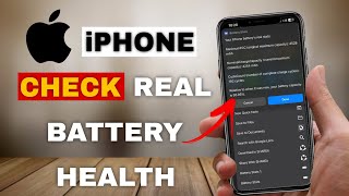 How to Check Real Battery Health on Your iPhone – Quick and Easy [upl. by Orman26]