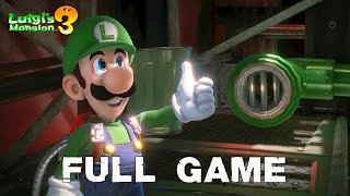 Luigis Mansion 3 4K 60FPS Complete Story Walkthrough With No Commentary [upl. by Eenehs306]