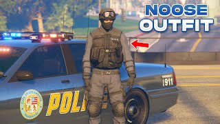 NEW Way To Get The Police Outfit In GTA 5 Online Rare SWAT Outfit Glitch [upl. by Atinaj48]