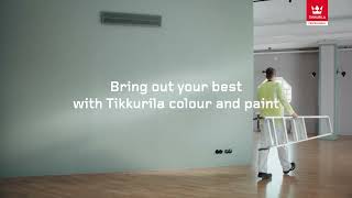 Interior walls Bring out your best with Tikkurila colour and paint [upl. by Atteuqahs596]