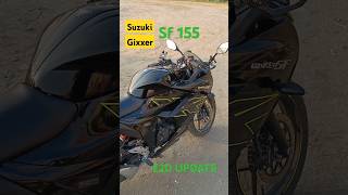 2024 Suzuki Gixxer Sf 155 Sparkle Black with E20  Newly launched ❤️‍🔥 mabvlogs shorts [upl. by Ahsat]