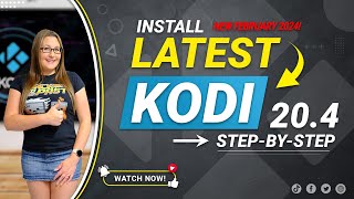 ⬇️ Install KODI ⬇️ NEW amp Stable Release 204 Nexus  Firestick amp Android [upl. by Aileon]