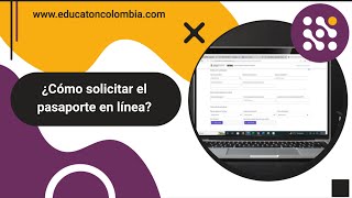 ¿Cómo solicitar pasaporte en línea [upl. by Anitsirhcairam132]