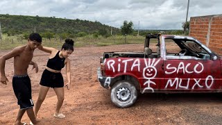 COLOCAM NOME DA EX DO BRUTINHO NO SEU CARRO e sua namorada fica furiosa [upl. by Peace421]