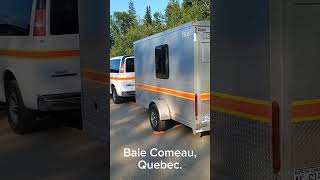 Wild Camping Baie Comeau Quebec cannedheat [upl. by Okomot]