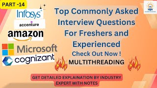 Software Engineer Interview Questions And Answers For Freshers  Multithreading interviewquestions [upl. by Znarf]