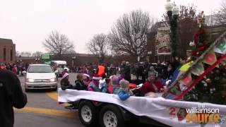 Downtown Franklin Christmas Parade 2013 [upl. by Llewkcor]