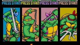 Teenage Mutant Ninja Turtles TMNT Theme amp Insert Coin Music [upl. by Elatnahc623]