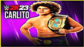 WWE 2K23  Carlito Signatures and Finishers [upl. by Ettenaej]