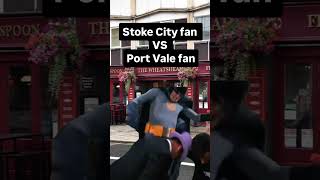 Stoke City fan Vs Port Vale fan [upl. by Sukramaj]