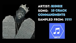 Sample from classic Notorious BIG song  10 Crack Commandments [upl. by Corty]