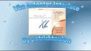 Vba Indenter Interface V1 3 [upl. by Bride]