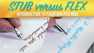 Introduction to Stub and Flex Nib Fountain Pens [upl. by Pollack633]