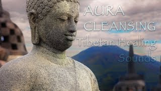 Tibetan Healing Sounds Cleans the Aura and Space Removes all negative energy [upl. by Semmes]