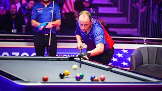 Shane Van Boening  Best Moments  2021 Mosconi Cup [upl. by Linzer]