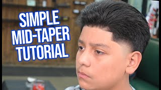 Simple MidTaper Fade Tutorial [upl. by Reviere393]