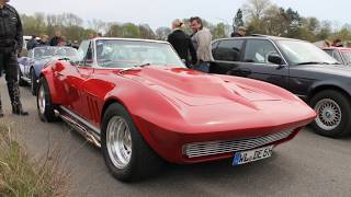 Chevrolet Corvette C1 C2 C3 Bildergalerie Chevrolet Corvette Classic car in Germany  Slideshow [upl. by Oscar]