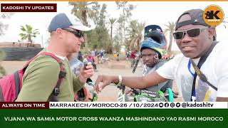 Vijana wa samia Motor Cross Kuitetea Tanzania Huko Morocco [upl. by Euginom716]