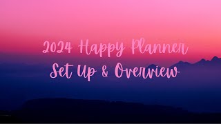 2024 Happy Planner Set Up amp Walkthrough Dashboard Theme [upl. by Parhe126]