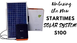 Unboxing Startimes Solar System S100 [upl. by Augy]