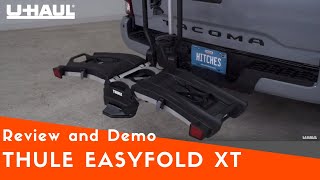 Thule Easyfold XT 2 Bike Rack Review and Demo [upl. by Inej]