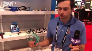 InfoComm 2018 Covid Cleerlines Easy Terminating SSF Fiber Cable Can Be Terminated in Under 2 Min [upl. by Diella]