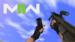 Steyr F88 Austeyr AUG on MWII Animation  CS 16 Android [upl. by Eselehs527]