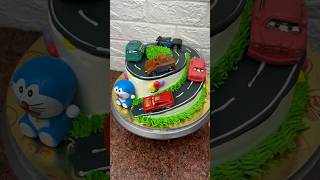 Easy making car cake youtubeshorts shorts cakedecorating trending [upl. by Raybin]