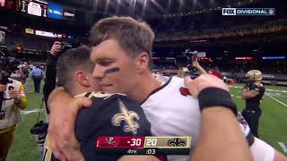 Bucs Win amp Drew Brees Leaves the Superdome for the Final Time [upl. by Blanding791]