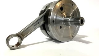 CR500 crankshaft rebuilds at CMF Motocross honda tin can style [upl. by Georgy]