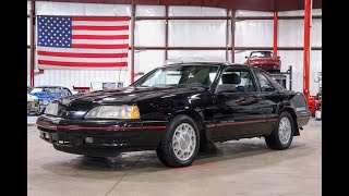 1988 Ford Turbo Coupe Thunderbird Junkyard Find [upl. by Domel134]