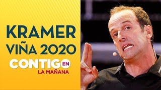 Piden a Stefan Kramer no hacer humor político en Festival de Viña 2020  Contigo en La Mañana [upl. by Nola]