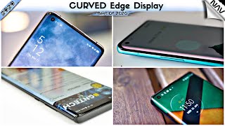 TOP 7 Best CURVED EDGE Display phones 2020 [upl. by Elleirol]