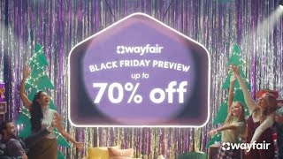 Wayfair Black Friday Preview Sale Commercial 2024  USA • Special Delivery [upl. by Remliw]