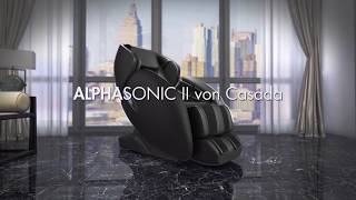 Massagesessel Casada AlphaSonic II  Braintronics  Entspannendes Meditationskonzept [upl. by Rosio]