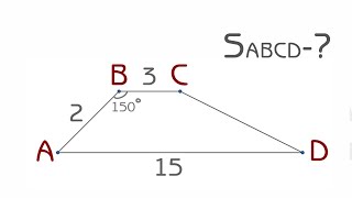 У трапеции даны основания и боковая сторона угол между боковой стороной и основанием Найти Sтр [upl. by Ailam]
