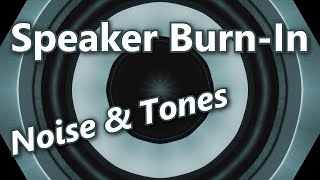 Speaker BurnIn Noise to Break in New Monitors amp Loudspeakers [upl. by Gainer]