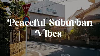 Peaceful Suburban Vibes ☀️ Calm Lofi Mix for Relaxation and Peace [upl. by Gnuy]