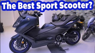 2023 Yamaha TMAX 560 1st Ride  Malossi Full System Exhaust Upgrade Soundcheck [upl. by Madid]