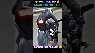 Kawasaki Ninja H2R Worlds fastest bike superfast rider stunt high speedride youtube shorts [upl. by Alekin138]