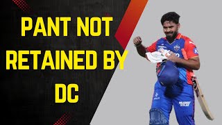 BREAKING Rishabh Pant to go into mega auction DC FAIL to retain him  Sports Today [upl. by Rai]