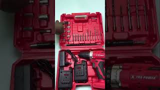 21v Extra power battery drill with accessories tamilgear23 machine repair automobile [upl. by Ydnem]