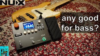 NUX MG400 Bass Demo amp Review [upl. by Adnohsak]