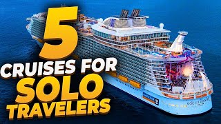 5 Cruises for Solo Travelers  Solo Cruiser  Cruise Tips [upl. by Adorne]