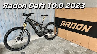 Radon Deft 750 100 Enduro EBike 2023 [upl. by Anaiq]