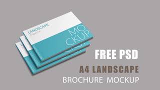 Download Photoshop Free Landscape Magazine Mockup [upl. by Eneri]